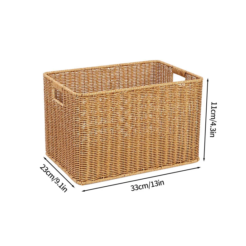 Straw Storage Basket