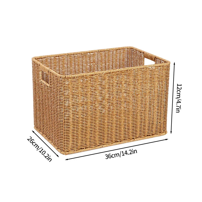 Straw Storage Basket