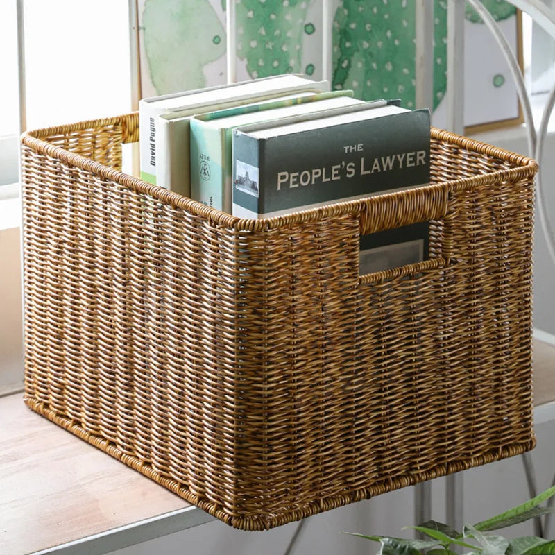 Straw Storage Basket